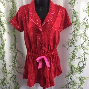 VICTORIA SECRET WOMEN'S RED PAJAMAS